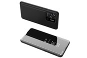 Telefon - Pokrowiec i etui - Hurtel Clear View Case Cover for Xiaomi Redmi 10C Cover with a Flap Black - 5907769349348