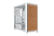 Obudowa komputerowa - Corsair FRAME 4000D Wood RS (White & Oak) - Obudowa komputerowa - Miditower - Biały - CC-9011341-WW