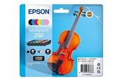 Tusz, toner i materiał eksploatacyjny - Epson 250 Multipack - 6-pack - black yellow cyan magenta light cyan light magenta - original - ink cartridge - C13T16N84010