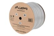 Kabel sieciowy - Lanberg bulk cable - 305 m - pantone cool grey 5C - Szary - 305m - LCUF6L-11CU-0305-S