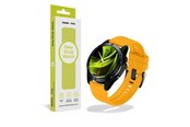 Smartwatch - akcesoria - Mobile Origin Easy Strap Watch 20mm Yellow - MO-ES20-YLW