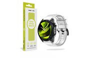 Smartwatch - akcesoria - Mobile Origin Easy Strap Silicone Watch 20mm White - MO-ESS-20-WHT