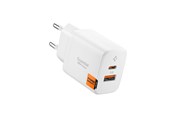 Telefon - Adapter i Ladowarka - Spigen Essential 20W Wall Charger EE202EU - white - ACH08704