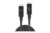 Kabel wyswietlacza - Lindy HDMI cable with Ethernet kit - 30 m - 38322