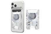 Telefon - Inne akcesoria - Spigen Ultra Hybrid Wallet MagSafe - zero one white - AFA11305