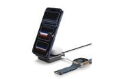 Telefon - Adapter i Ładowarka - Spigen Essential MagSafe 2-in-1+C Wireless Charger EF302MOQ - black - ACH10399