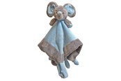 Zabawki - My Teddy CUDDLE CLOTH ELEPHANT BLUE 35X35CM - 28-280004