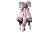 Zabawki - My Teddy CUDDLE CLOTH ELEPHANT PINK 35X35CM - 28-280006