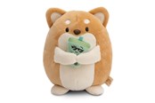 Zabawki - Nici DOG PLUSH 16CM HIRO M BUBBLE TEA IN GIFT BOX MYMOCHI - 29-61152