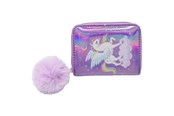 Przybory szkolne - Tinka PURSE PURPLE UNICORN  WALLET - 8-801727