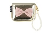 Przybory szkolne - Tinka PURSE GOLD W/BOW WALLET - 8-801736A