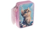Przybory szkolne - Tinka PENCIL CASE DOUBLE CAT - 8-804211