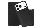 Telefon - Pokrowiec i etui - Lippa iPhone 17 Pro Max Wallet With MagSafe and Cover - Black - LPCOVER0083