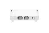 Kabel zasilajacy (zewnetrzny) - Fellowes Power Desk 2 Type F - White - 100137183