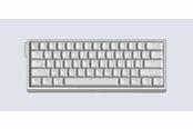 Klawiatura - Wooting 60HE v2 - US-ANSI - Non-Split - Aluminum - Klawiatura gamingowa - bez bloku numerycznego - Angielski (US) - Srebrny - WK3C-US1-TIK-ASV1