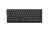 Klawiatura - Wooting 60HE v2 - US-ANSI - Split - Aluminum - Klawiatura gamingowa - bez bloku numerycznego - Angielski (US) - Czarny - WK3C-USSP1-TIK-ABK1