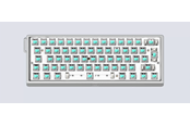 Klawiatura - Wooting 60HE v2 - ISO - Non-Split - Aluminum - Klawiatura gamingowa - bez bloku numerycznego - ISO - Srebrny - WK3C-ISO-TIK-ASV1