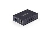 Wzmacniacz i transceiver  - StarTech.com MCM10G6SSFP 10GbE Multi-Gigabit Open SFP+ Fiber Media Converter Standalone 10 Gigabit Ethernet RJ-45 to 10GBASE-X SFP+ Single-Mode / Multi-Mode 16K Jumbo Frames - TAA - MCM10G6SSFP