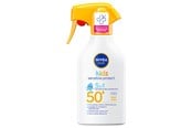 Pielegnacja twarzy - Nivea Kids Sensitive Trigger Spray SPF50+ 250ml - 4006000233826