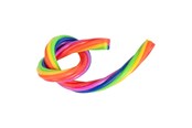 Male prezenty dla dzieci - Toi-Toys Fun Super Stretchy Rope Rainbow 2pcs. - 35576A