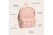 Przybory szkolne - Kidzroom Backpack Magical Meadows - Quilted - Pink - 030-00632