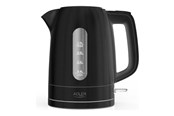 Czajnik elektryczny - Adler Czajnik elektryczny AD 1380 - kettle - black - Czarny - 2200 W - AD 1380b