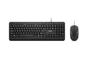 Klawiatura - Lenovo 160 Wired Combo - keyboard and mouse set - QWERTY - US - black Input Device - Zestaw klawiatura i mysz - Angielski (US) - Czarny - GX31L52655