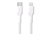 Kabel USB - Dudao L9X 30W USB-C Cable - Lightning 1m - White - 6976625334551