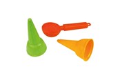 Zabawki na zewnatrz - Jono Toys Lena Eco Sandbox Ice Cream Set 3pcs - 105426