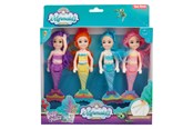Lalki i akcesoria - Toi-Toys Mermaids Mermaid Doll Sisters 4pcs. - 05878A