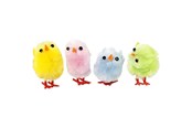 Zabawki - Creativ Company Colored Easter Chicks Chenille 12pcs. - 51655