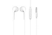 Sluchawki, zestaw sluchawkowy - Dudao Wired Earbuds 3.5mm Mini Jack 1.15m - White - 6976625335695
