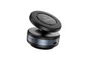 Telefon - Inne akcesoria - Dudao F24MAX Car Mount with 15W Wireless Charger MagSafe Compatible with Auto Suction Cup - Black - 6977196682829