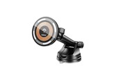 Telefon - Inne akcesoria - Dudao F12MAX+ Car Mount with 15W Wireless Charger Compatible with Magsafe - Black - 6977196683666