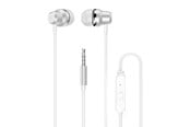Słuchawki, zestaw słuchawkowy - Dudao X10PRO Wired Headphones Mini Jack 3.5mm In-Ear with Remote Control - White - 6976625335725