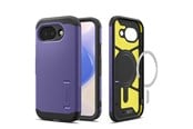 Telefon - Pokrowiec i etui - Spigen Tough Armor MagSafe - Ash Violet - Google Pixel 10a - ACS11281