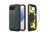 Telefon - Pokrowiec i etui - Spigen Tough Armor MagSafe - Abyss Green - Google Pixel 10a - ACS11282