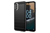 Telefon - Pokrowiec i etui - Hurtel Carbon Case Cover for Nokia G400 Flexible Silicone Carbon Cover Black - 9145576268469