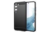 Telefon - Pokrowiec i etui - Hurtel Carbon Case for Samsung Galaxy S23+ Flexible Silicone Carbon Cover Black - 5907769350153