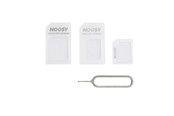 Telefon - Inne akcesoria - Hurtel Noosa SIM Card Adapter Set + Key - White - 758399853898