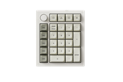 Klawiatura - Keychron Q0 Max QMK Wireless - Blok numeryczny - Biały - Q0M-P1