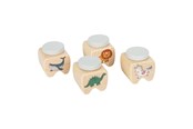 Kreatywne gry - Small Foot - Wooden Baby Tooth Boxes - 4 pcs. - 12727