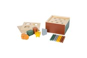 Figurki - Small Foot - Wooden Montessori Shape-Fitting Game FSC - 12743