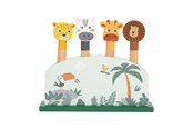 Zabawki dla niemowlat - Small Foot - Wooden Animal Shape Game Safari FSC - 12758