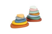 Figurki - Small Foot - Wooden Montessori River Rocks Balance Game FSC - 12759