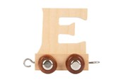 Zabawki dla niemowląt - Small Foot - Wooden Letter Train - E - 12 pieces - 7464-display12