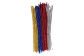 Artykuly Artystyczne & Rzemieslnicze - Colorations - Glitter Chenille Wire 50 pcs. - CH11PC01