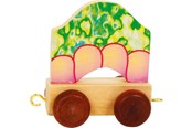 Zabawki dla niemowlat - Small Foot Wooden 3D Brain Puzzle - 11346