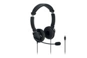 Sluchawki, zestaw sluchawkowy - Kensington S?uchawki Classic EQ USB-C® z mikrofonem i regulacj? g?o?no?ci - K97464WW