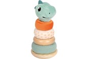 Zabawki dla niemowlat - Small Foot - Wooden Stacking Tower "Dino" - 12687